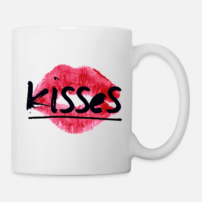 Kisses - Mug - white