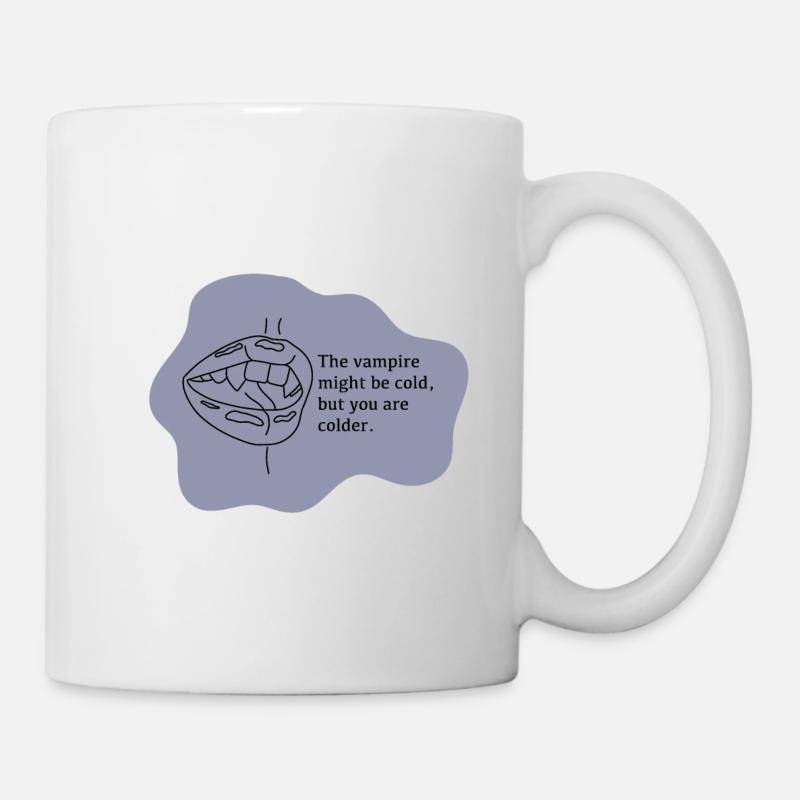 Vampir - Tasse - Weiß