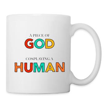 A piece of god - Tasse - Weiß - Rechts