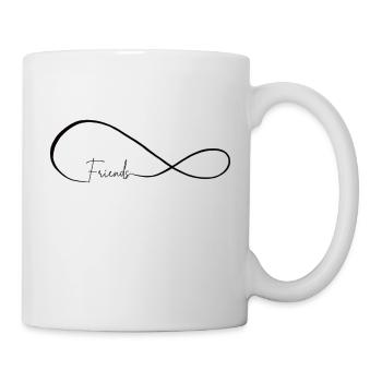 Beste Freunde für immer - Tasse - Weiß - Rechts