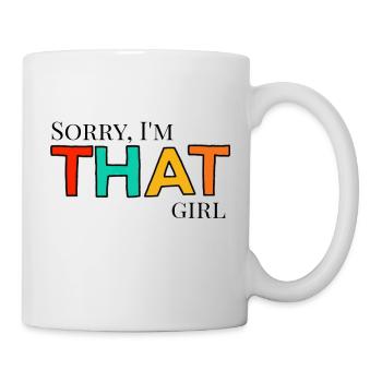 Cette fille - Mug blanc - blanc - Droite