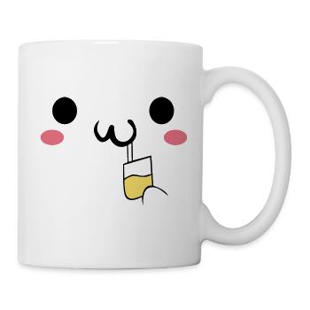 Mignon boisson graphique drôle - Mug blanc - blanc - Droite