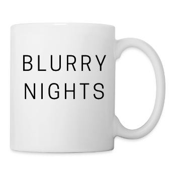 Blurry Nights/verschwommene Nächte - Party/Sommer - Tasse - Weiß - Rechts