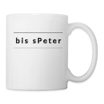 später - Tasse - Weiß - Rechts