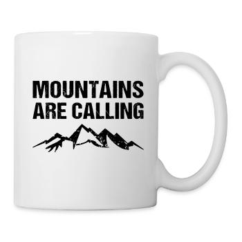 Mountains Are Calling Berge Outdoor - Mug - white - Right