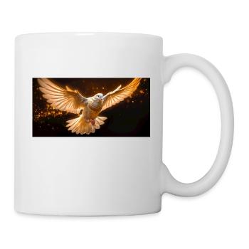 Golden Dove - Tasse - Weiß - Rechts