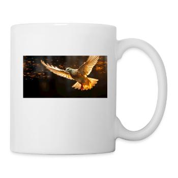 Golden Dove - Tasse - Weiß - Rechts
