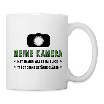Fotograf fotografieren - Tasse - Weiß - Rechts
