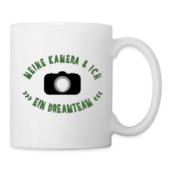 meine Kamera und ich - Tasse - Weiß - Rechts