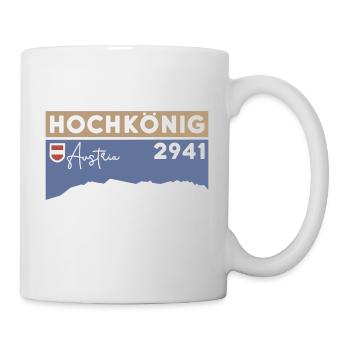 Hochkönig Hiking Hike via ferrata Pinzgau - Mug - white - Right