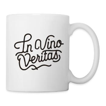 IN VINO VERITAS! 🍷 - Tasse - Weiß - Rechts