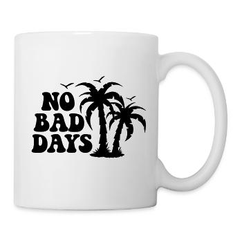 NO BAD DAYS PLAME AND SUMMER JOY - Mug - white - Right