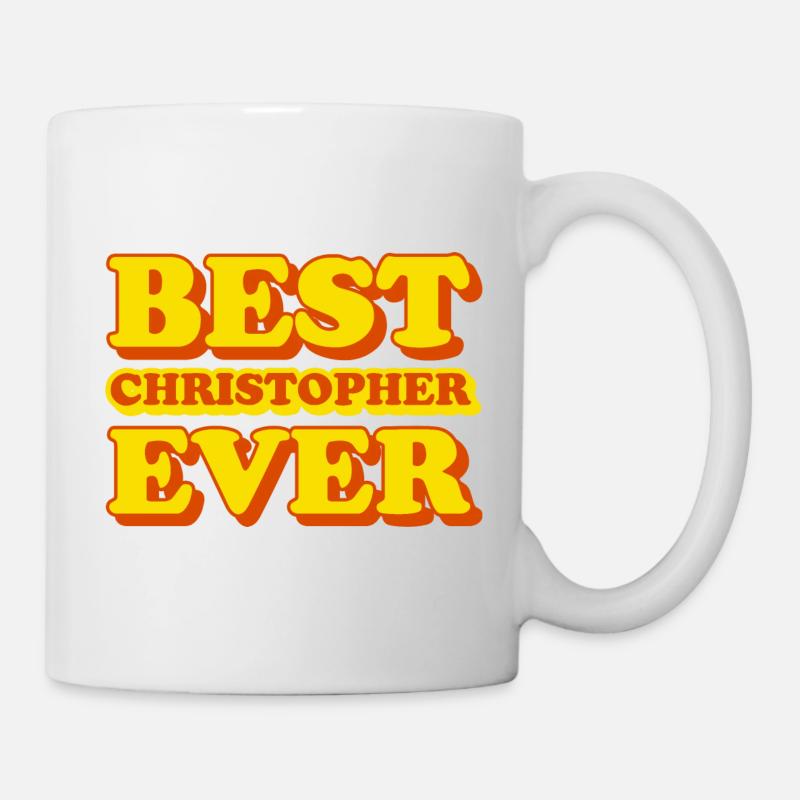 Christopher Vorname Lustiges Geschenk - Tasse - Weiß