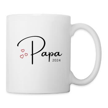 Papa 2024 - Tasse - Weiß - Rechts