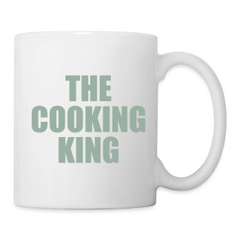 the cooking king - Tasse - Weiß - Rechts