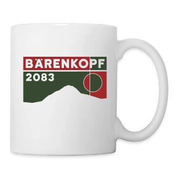 Bärenkopf Berg Allgäuer Alpen Vorarlberg Wandern - Tasse - Weiß - Rechts