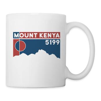 Mount Kenya Hike Trekking Climbing Gift - Mug - white - Right