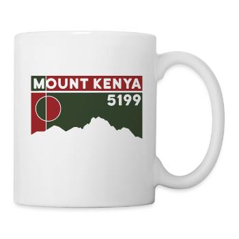 Mount Kenya Hike Trekking Climbing Gift - Mug - white - Right
