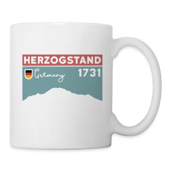 Herzogstand, Mountain, Hiking, Hike, Ridge Walk - Mug - white - Right
