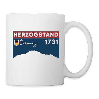 Herzogstand, Mountain, Hiking, Hike, Ridge Walk - Mug - white - Right