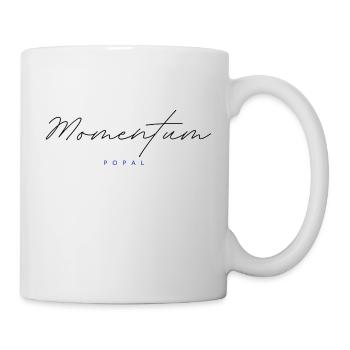 Inspirierende Wörter, Trendige T-Shirts von Popal - Tasse - Weiß - Rechts