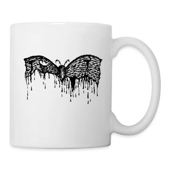 Motte - Tasse - Weiß - Rechts