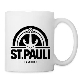 St Pauli Souvenir Hambourg Andenken St. Pauli - Mug blanc - blanc - Droite
