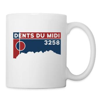 Dents du Midi Wanderung Trail Tour Überschreitung - Tasse - Weiß - Rechts