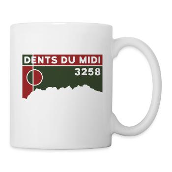 Dents du Midi Wanderung Trail Tour Überschreitung - Tasse - Weiß - Rechts