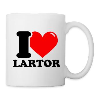 J'adore le prénom Lartor - Mug blanc - blanc - Droite