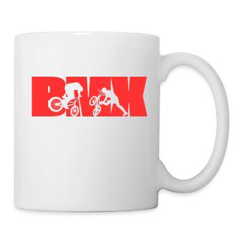 BMX - Tasse - Weiß - Rechts