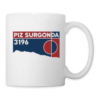 Piz Surgonda Ski Tour Randonnée Sommet Livre Souvenir - Mug blanc - blanc - Droite