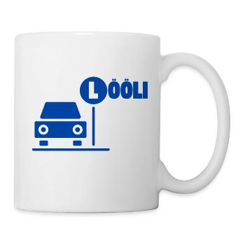 Löli Auto - Tasse - Weiß - Rechts