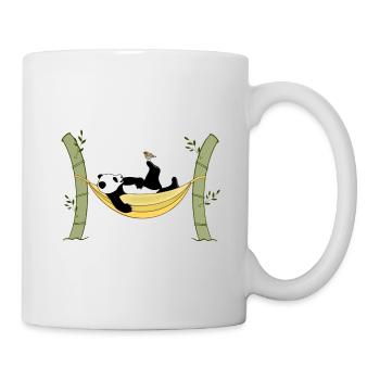 Sieste du panda - Mug blanc - blanc - Droite