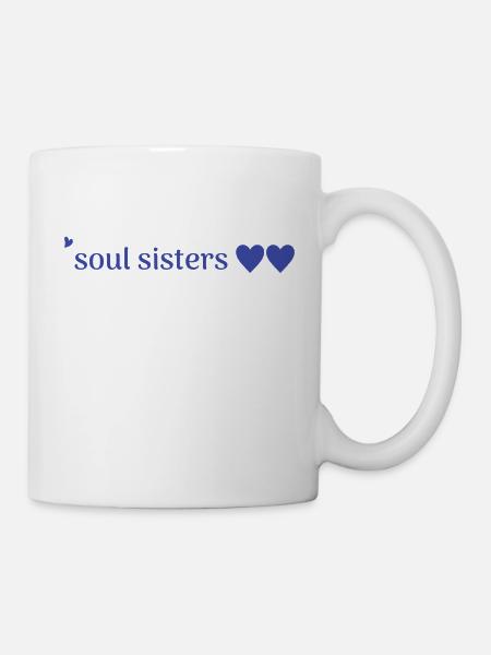 freunde - Tasse - Weiß