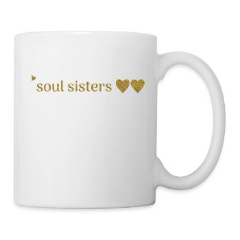 Freunde - soul sisters - Mug - white - Right