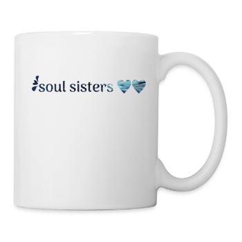 Freunde - soul sisters - Mug - white - Right