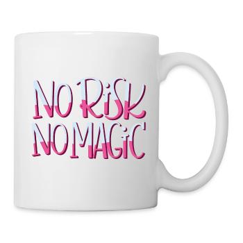 No Risk No Magic - Tasse - Weiß - Rechts