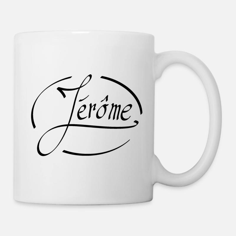 Jérôme - Mug blanc - blanc