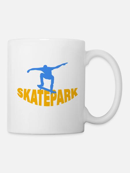 SKATEPARK - Tasse - Weiß
