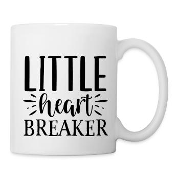 Design Little heart breaker - Mug blanc - blanc - Droite