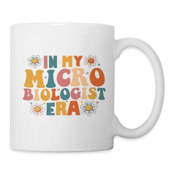 Groovy Microbiology Funny In My Microbiologist Era - Mug - white - Right