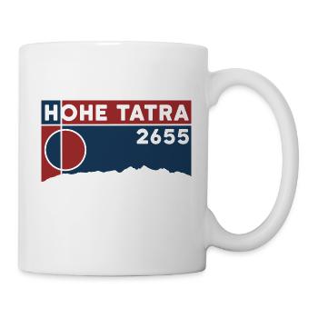 Hautes Carpates Carte Souvenirs Randonnée Pologne - Mug blanc - blanc - Droite