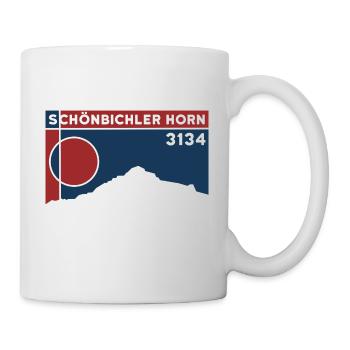 Schönbichler Horn Mountain Hiking Zillertal Tyrol - Mug - white - Right