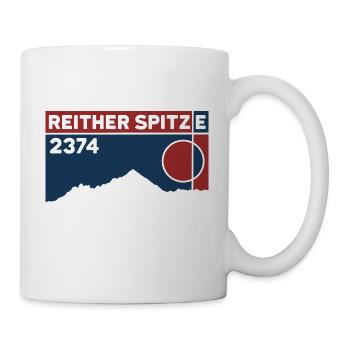 Reither Spitze Wanderung Wandern Seefeld Triol - Tasse - Weiß - Rechts