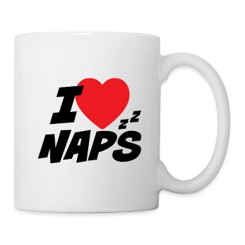 I Love Naps - Mug - white - Right