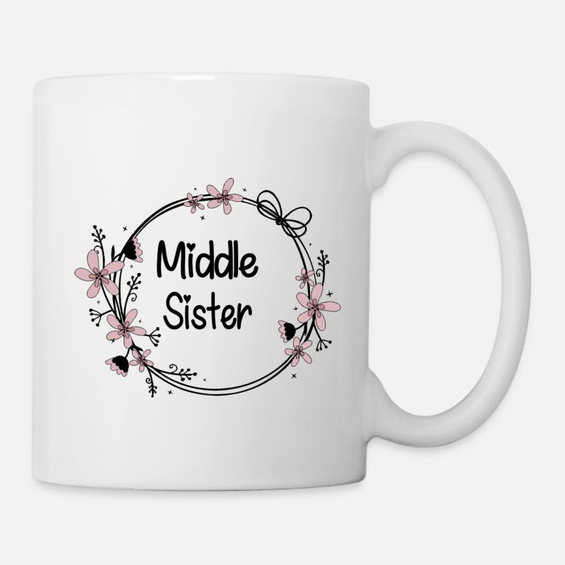 Middle Sister - Mug - white