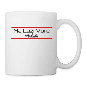 Arhavi Arkabi Lazca Lazisch T-Shirt - Tasse - Weiß - Rechts