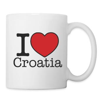 i love Croatia - Mug - white - Right