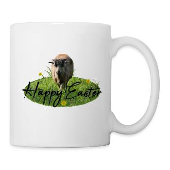Pâques Joyeuses Pâques - Mug blanc - blanc - Droite